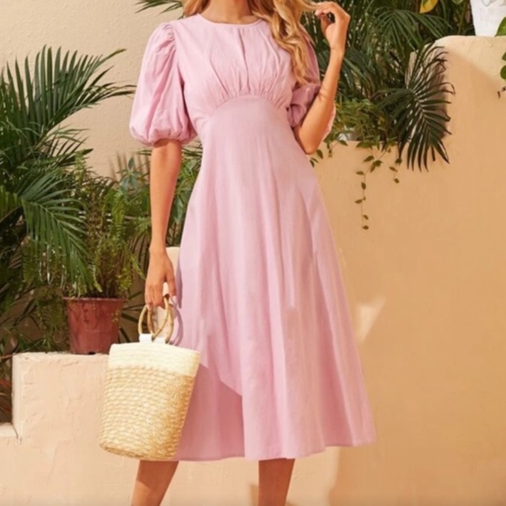 Pink dress